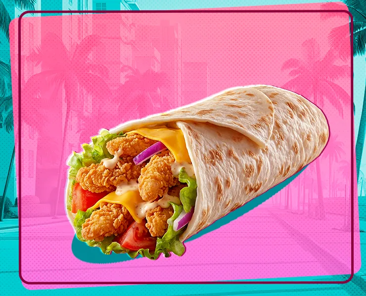 Wrap poulet